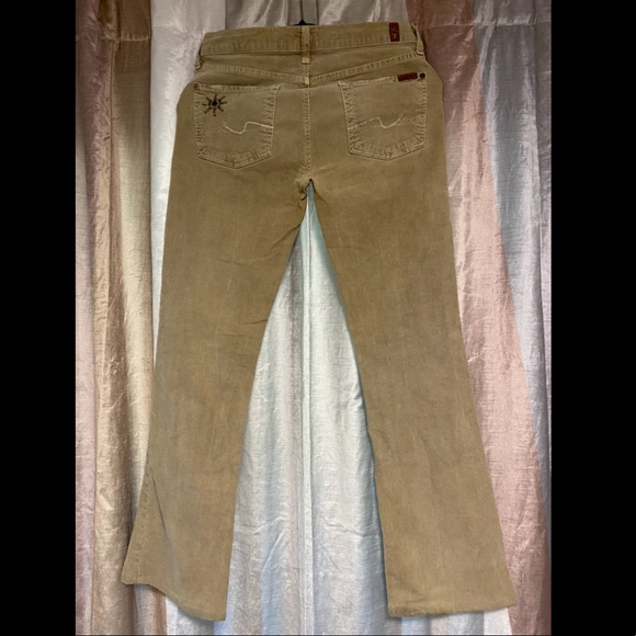 7 For All Mankind Great China Wall Corduroy Jeans - Picture 3 of 5